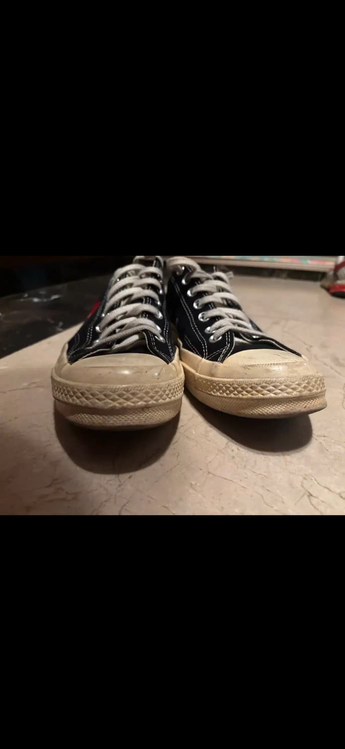 [꼼데가르송x컨버스] 척 70로우 블랙 270 상품이미지3