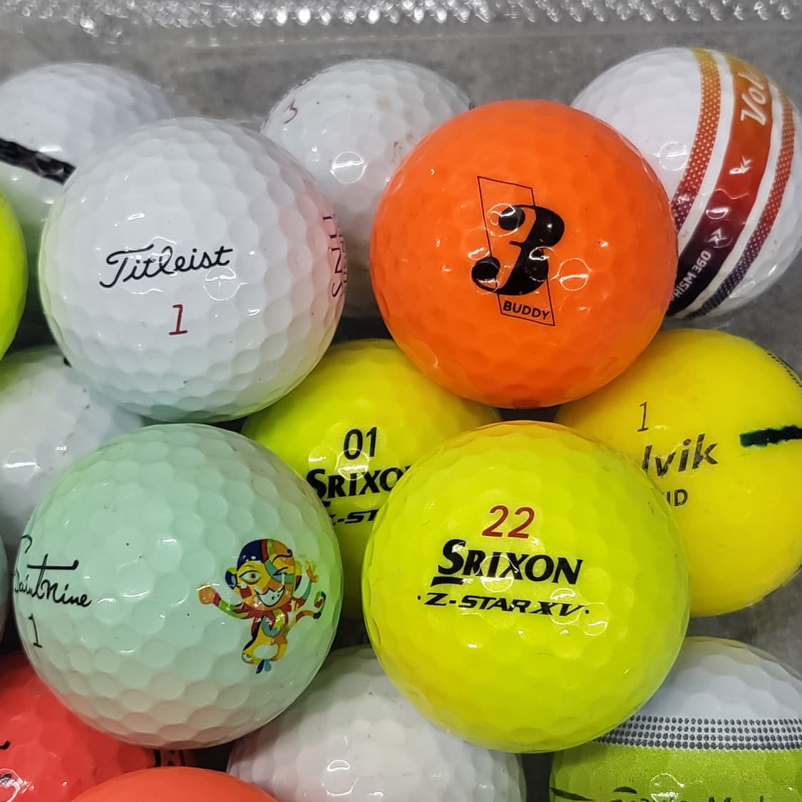 다양한 브랜드의 골프공(로스트) 30개 일괄 상품이미지5