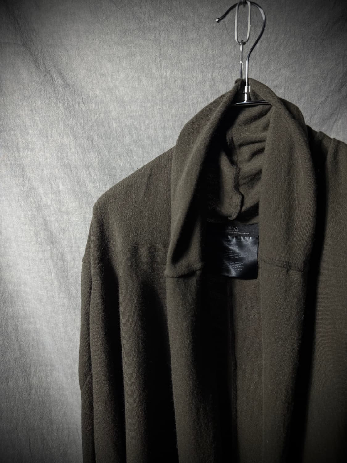 DIRAIN Drape Asymmetric Cardigan  상품이미지3