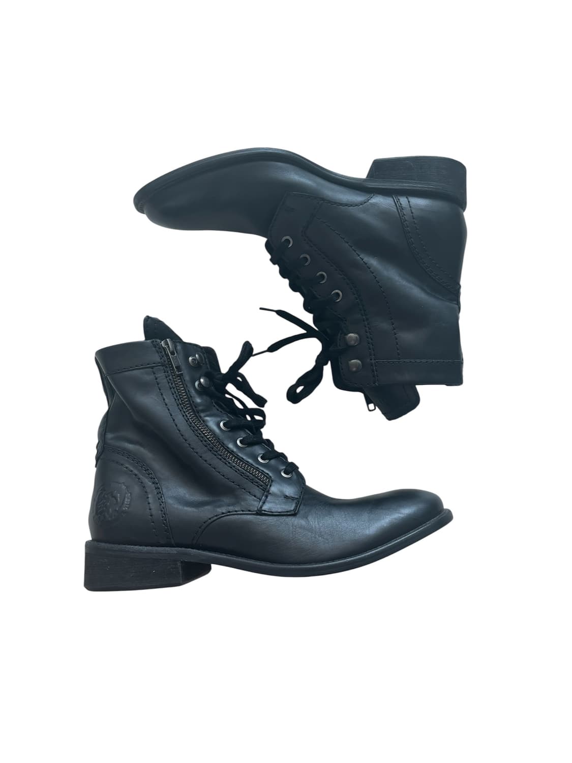 Diesel Leather Combat Boots 상품이미지4