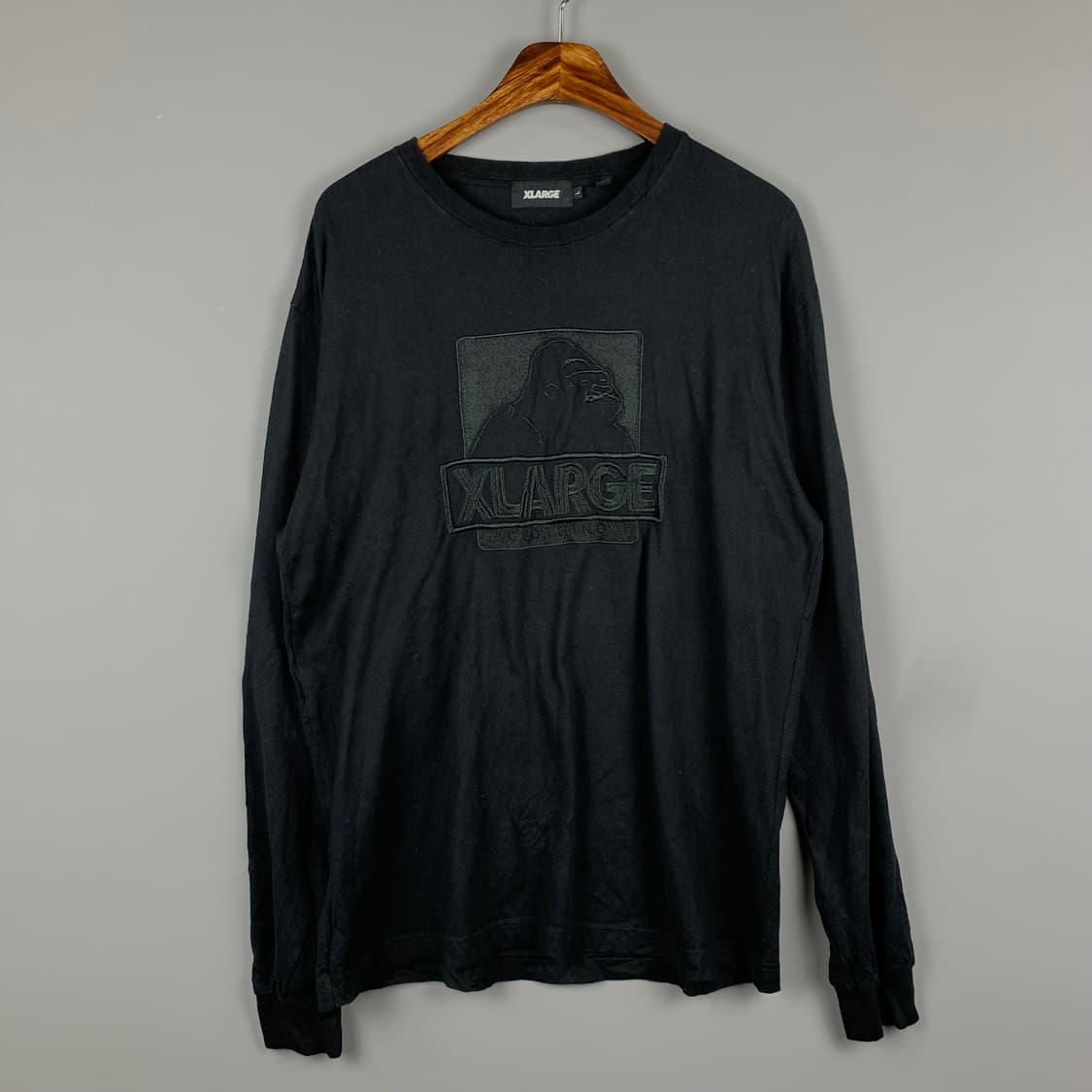 Xlarge 엑스라지 빅로고 블랙 롱슬리브 긴팔티 상품이미지2