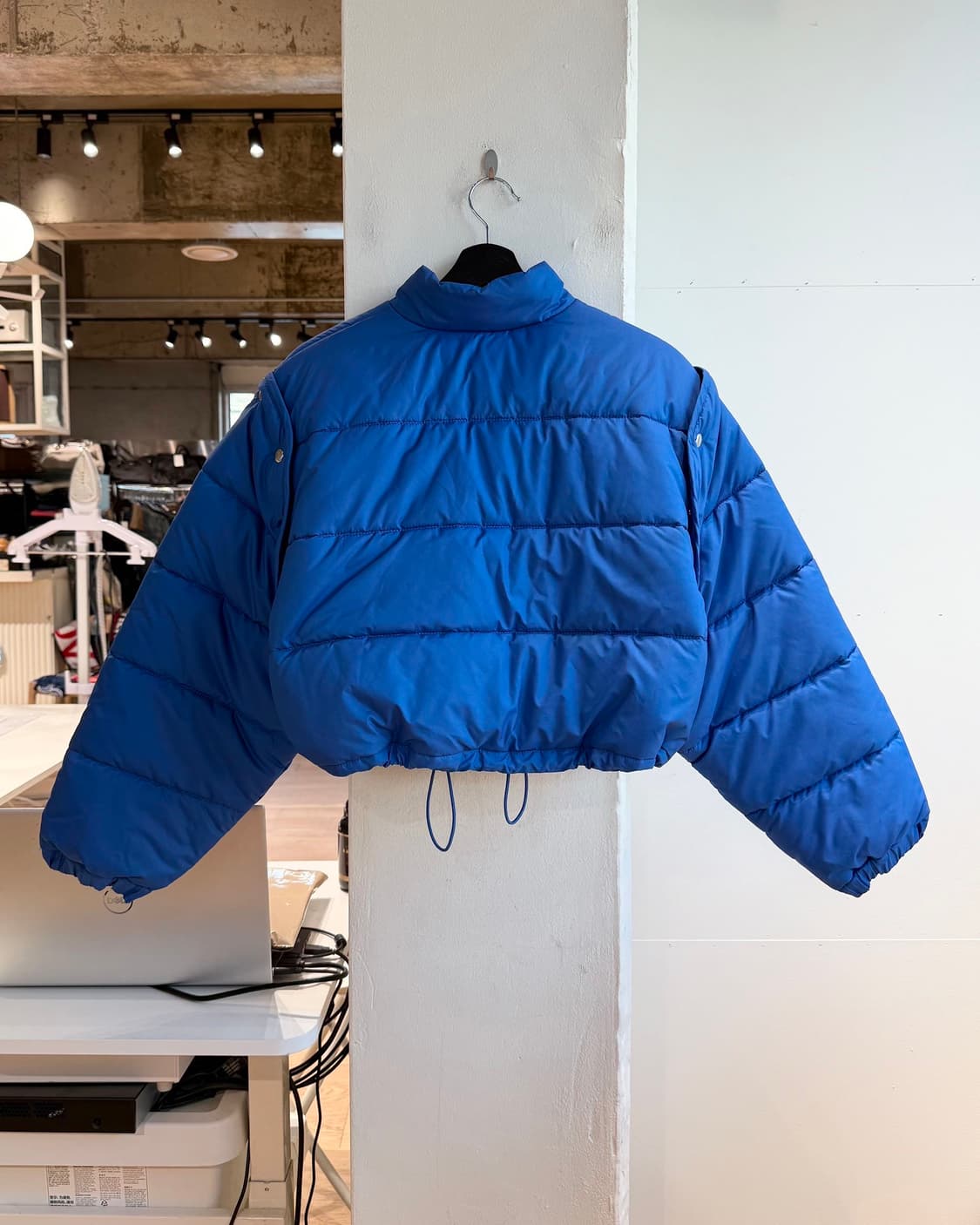 3.1 필립림 블루 푸퍼 크롭 스키 자켓 상품이미지8