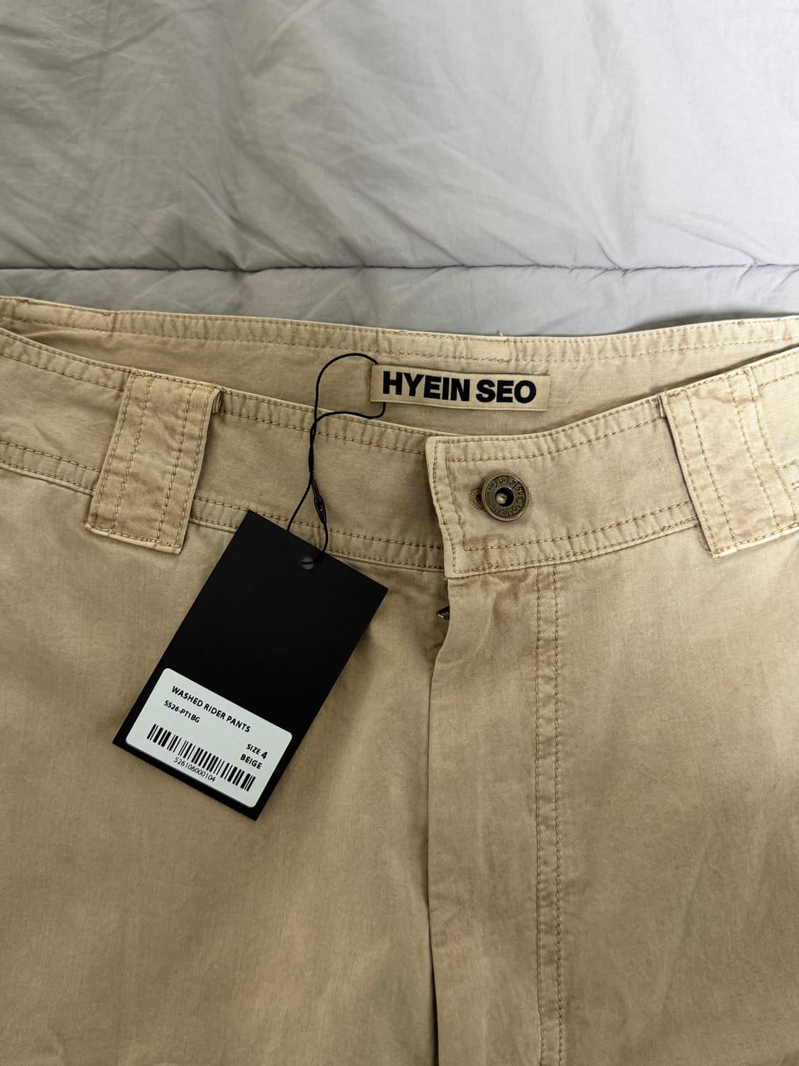 HYEIN SEO 혜인서 워싱 라이더 팬츠 상품이미지10