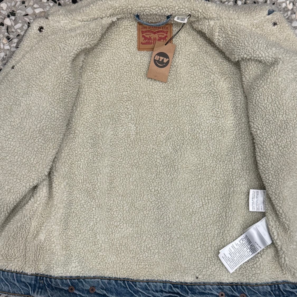 LEVIS 리바이스 스톤 쉐르파 데님 자켓 상품이미지7