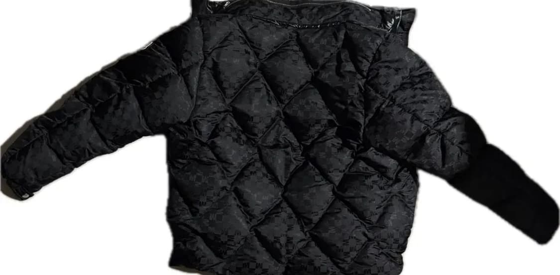 몽클레어 니지마 패치 모노그램 패딩 자켓 블랙 1사이즈 상품이미지2