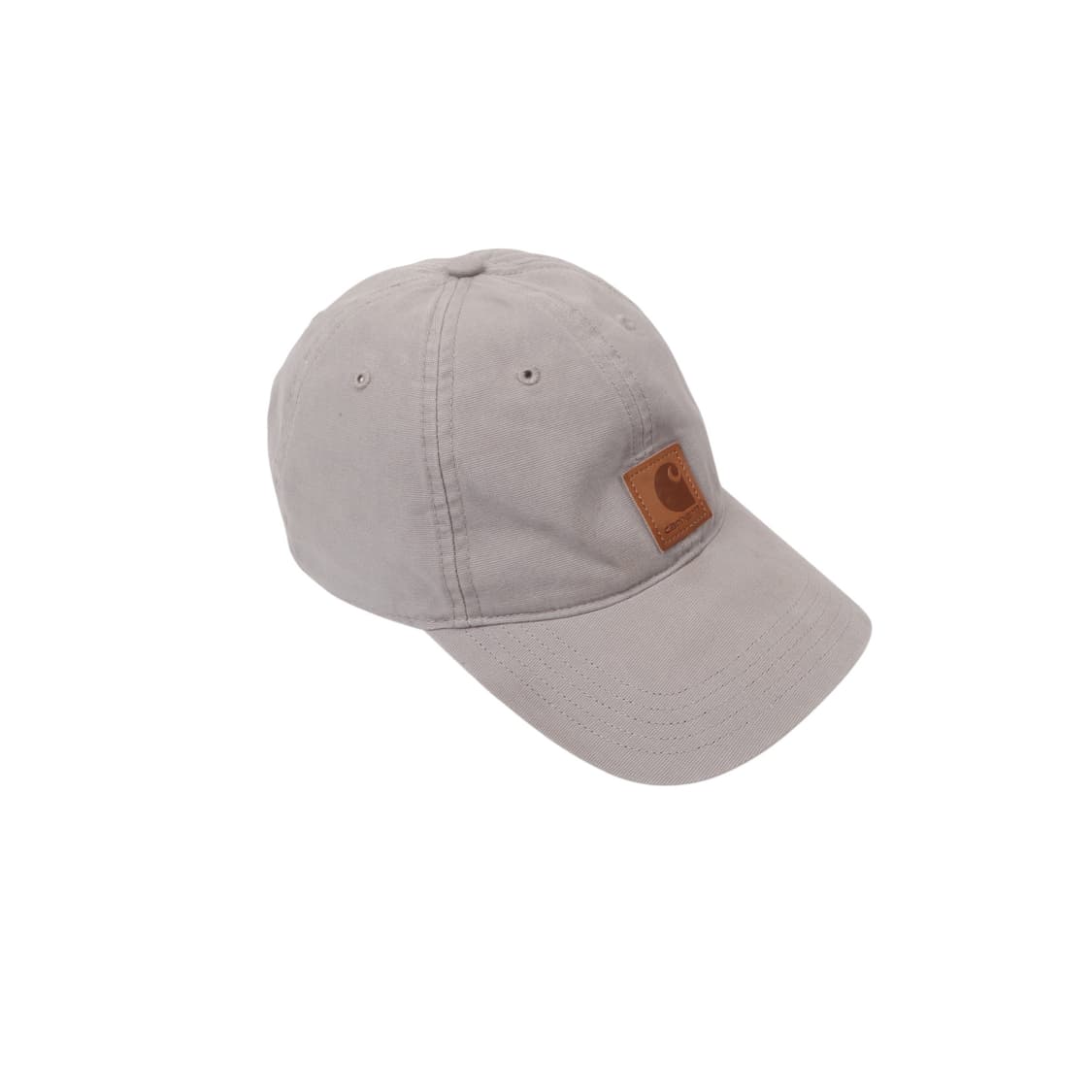 칼하트 그레이 레더탭 캔버스 캡 상품이미지6