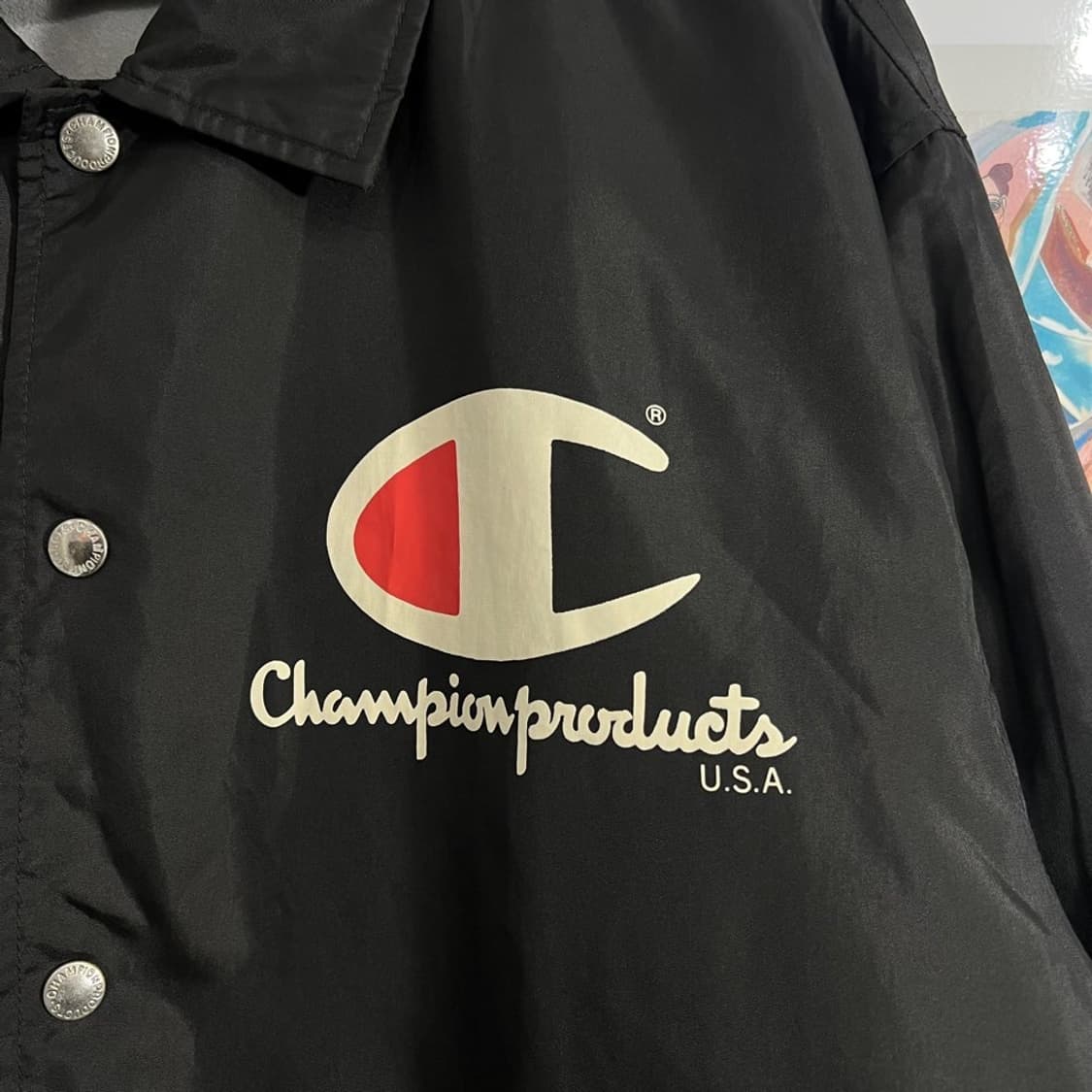 챔피온 올드스쿨 코치자켓  상품이미지5