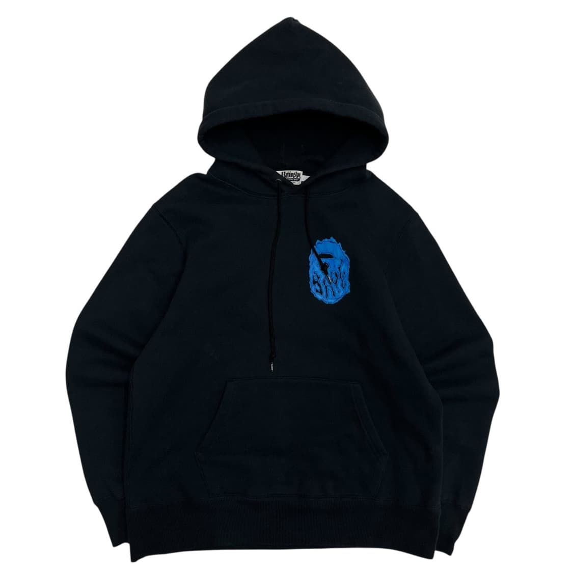 베이프 블루 샤루 블랙 후드 L 상품이미지3