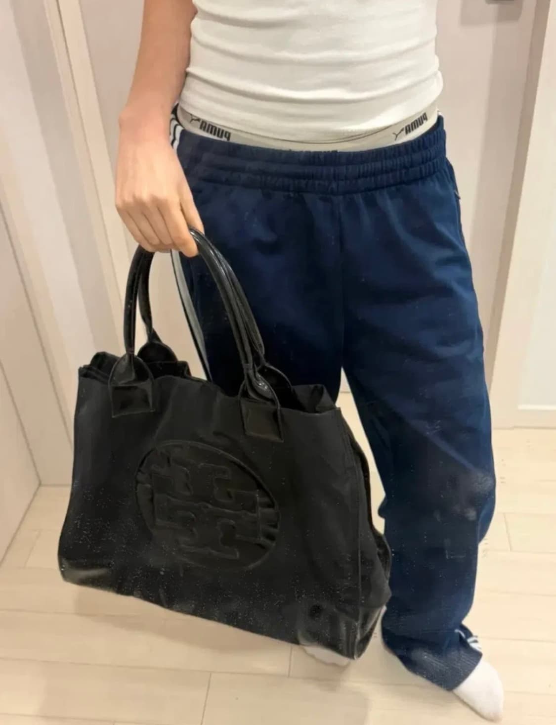 토리버치블랙라지토트백 상품이미지4