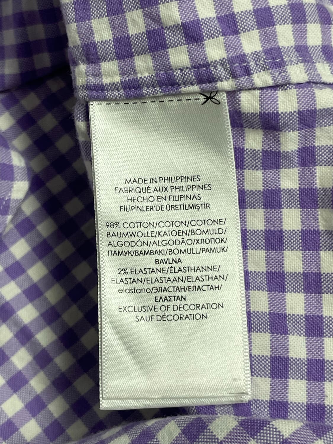 폴로 체크셔츠  상품이미지6