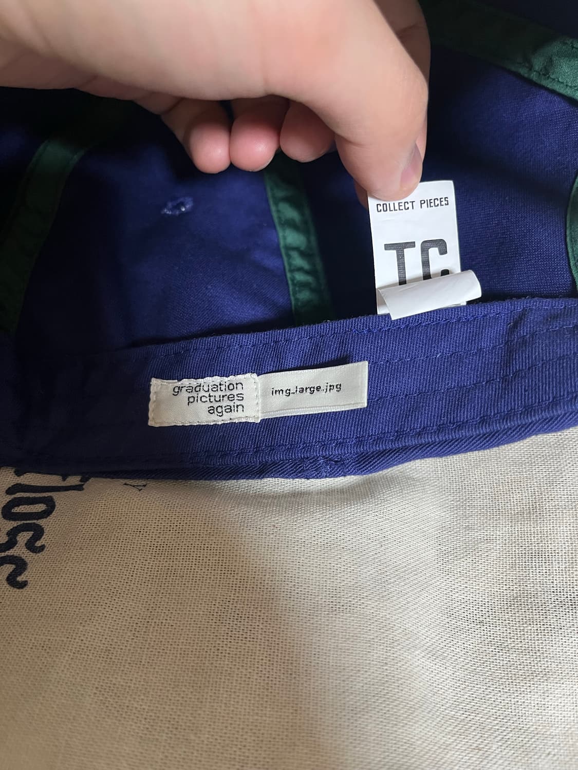 [L] 컬렉트피시스X테프스토어즈 볼캡 상품이미지3