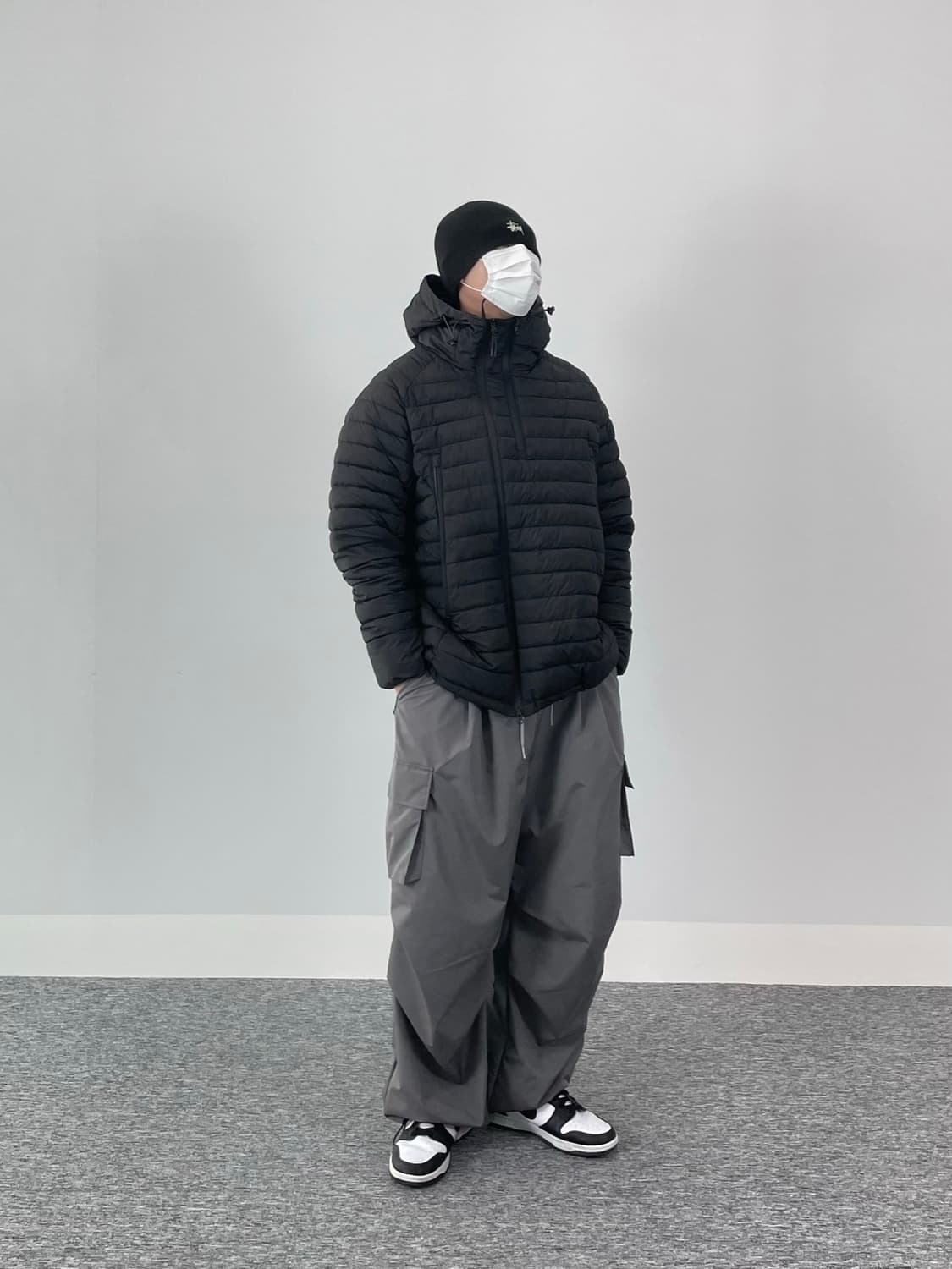 거위 충전재 경량패딩 새상품 상품이미지5