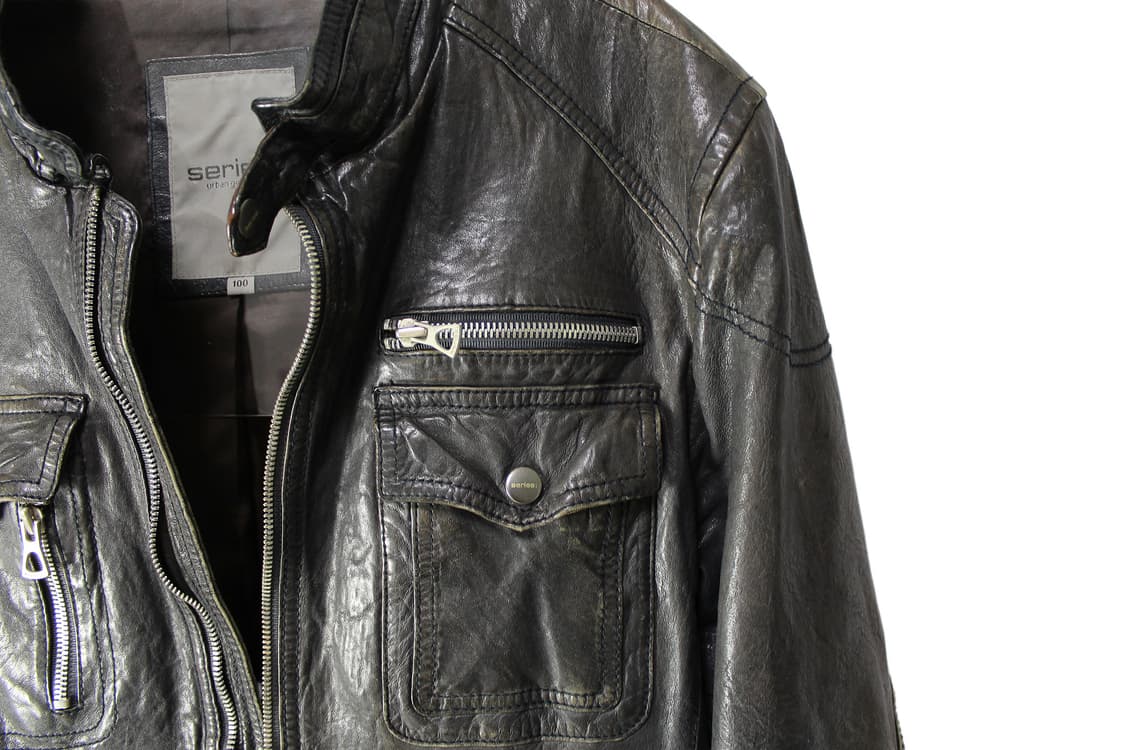 시리즈 램스킨 레더 자켓 상품이미지3