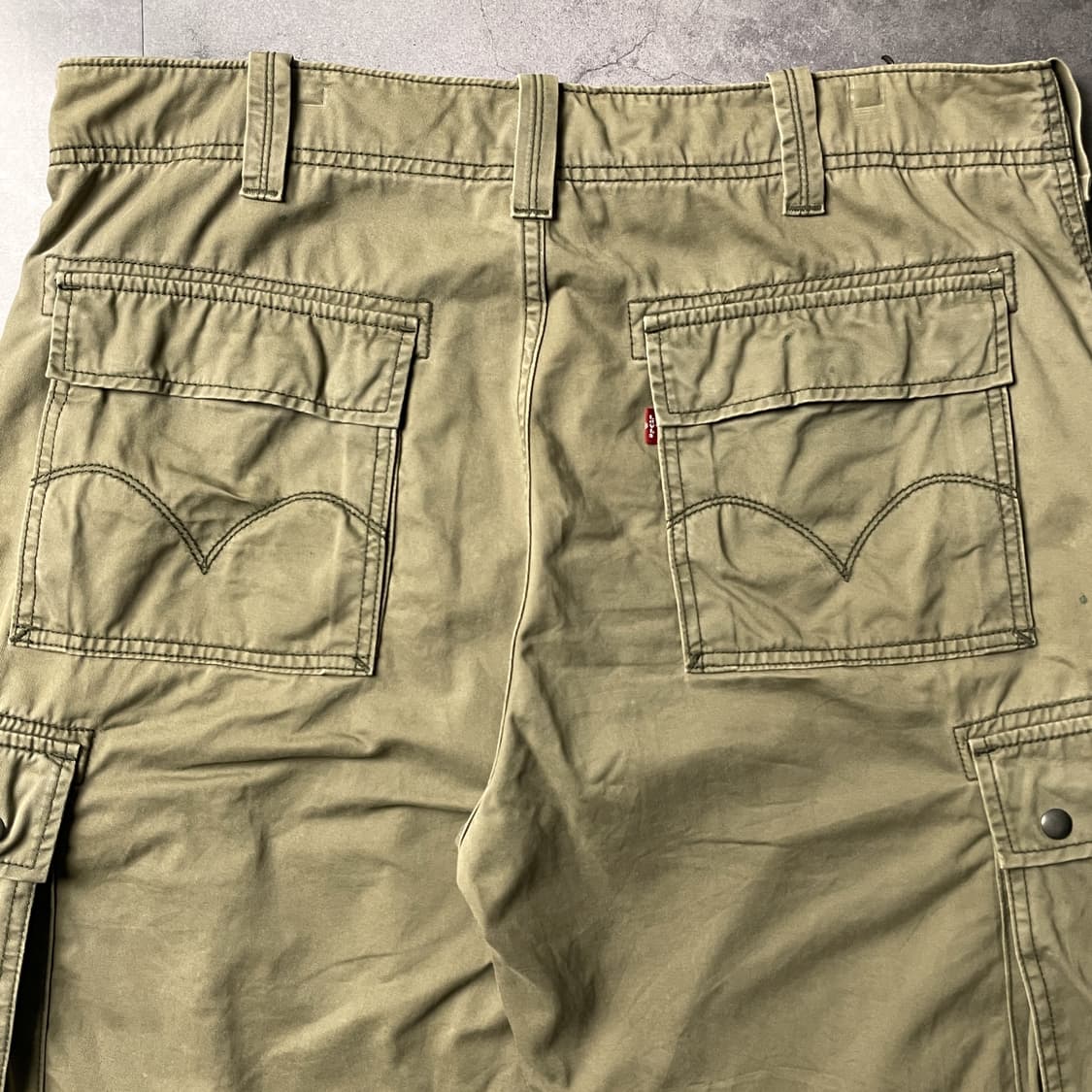 LEVI'S 리바이스 빈티지 카키 카고 하프 팬츠 A01149 상품이미지6