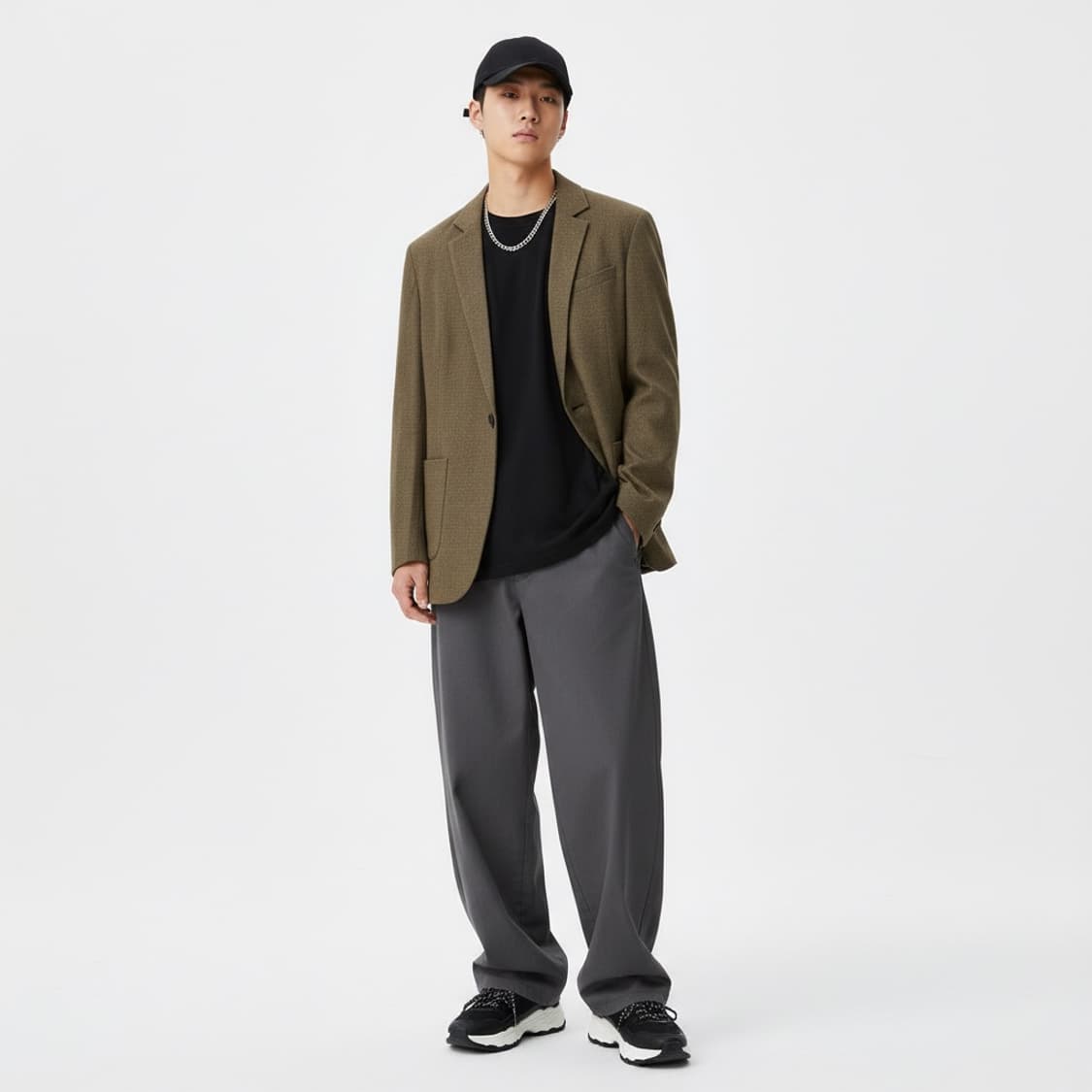 Zara 자라 브라운 헌팅 블레이저 XS (클래식) 상품이미지1