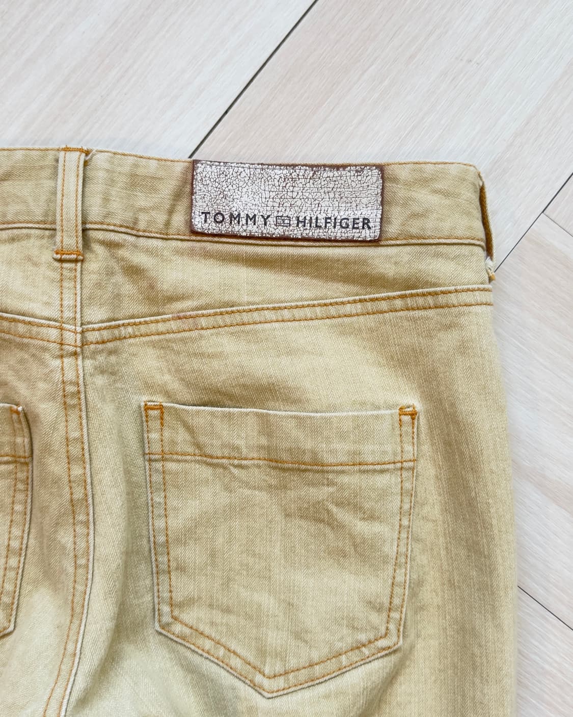 [TOMMY HILFIGER] beige cotton pants 상품이미지7