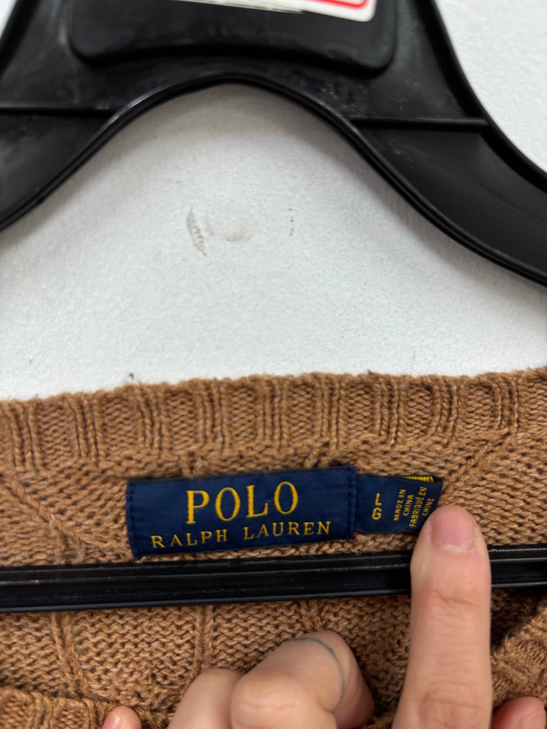 폴로랄프로렌 케이블 울 니트  상품이미지4