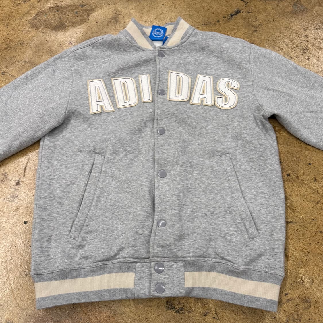 아디다스 그레이 바시티 점퍼 100 상품이미지3