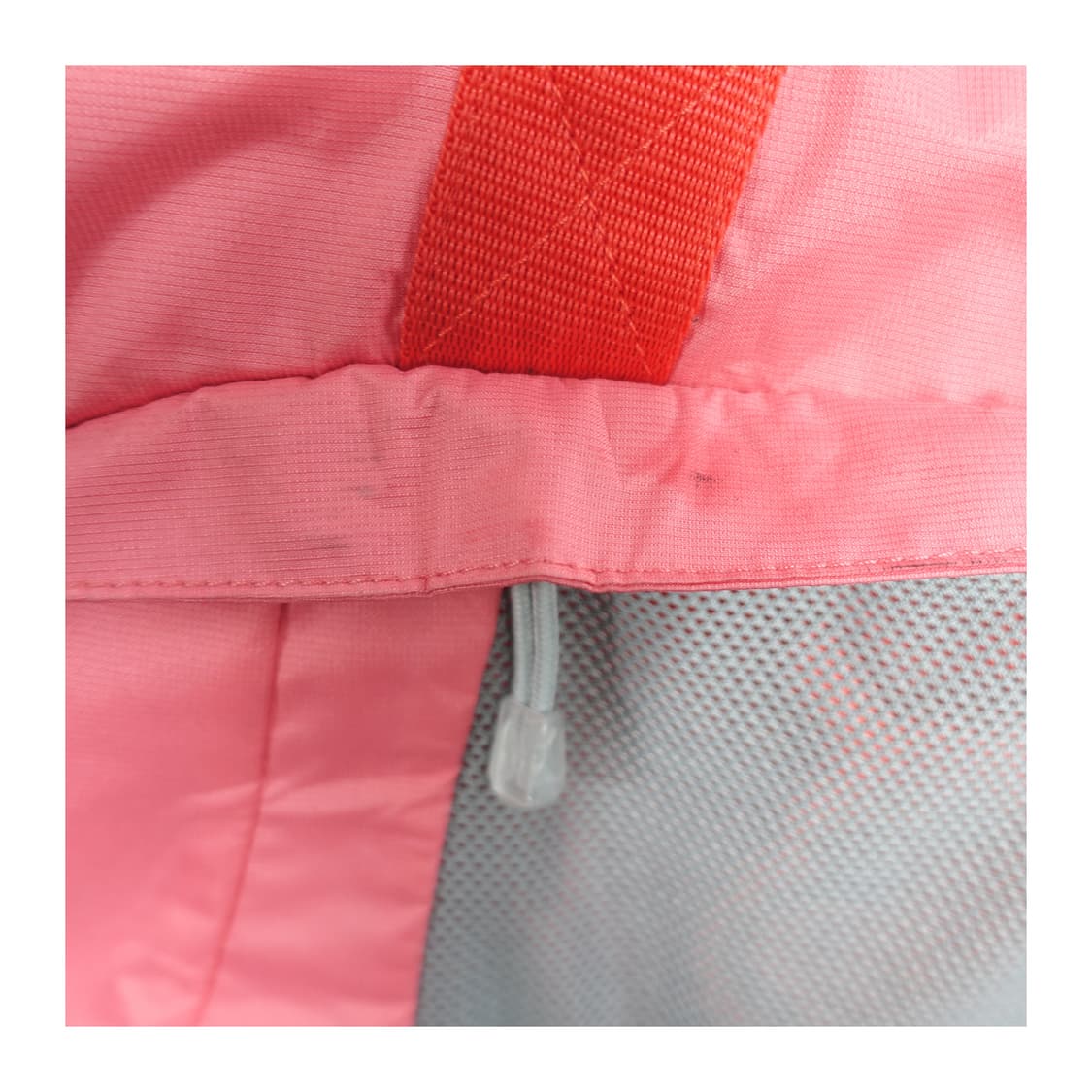 빈티지 코랄 핑크 나일론 레드위빙 스포츠 더플백  상품이미지9