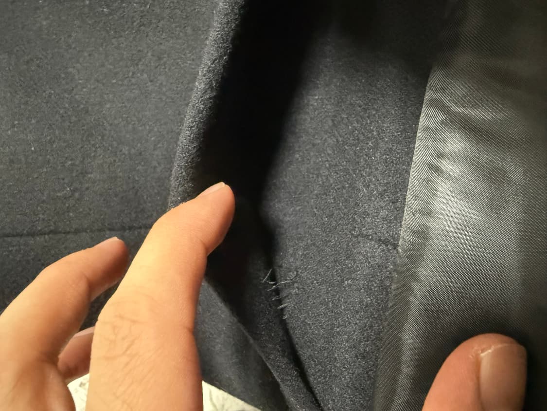 (46)준지 울 블렌디드 피코트 상품이미지4