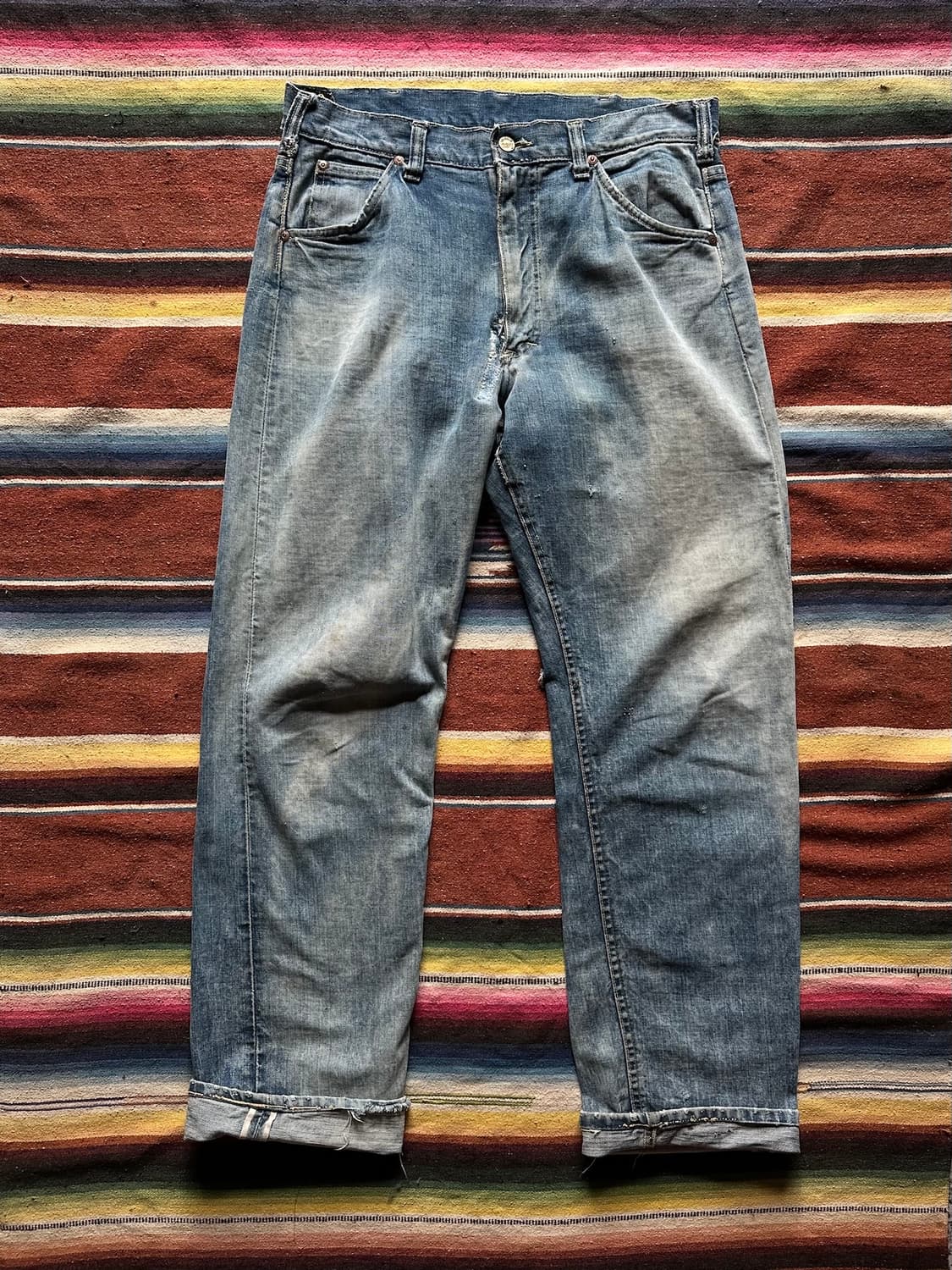 60s USA LEE 101z Selvedge Denim Pants 상품이미지1