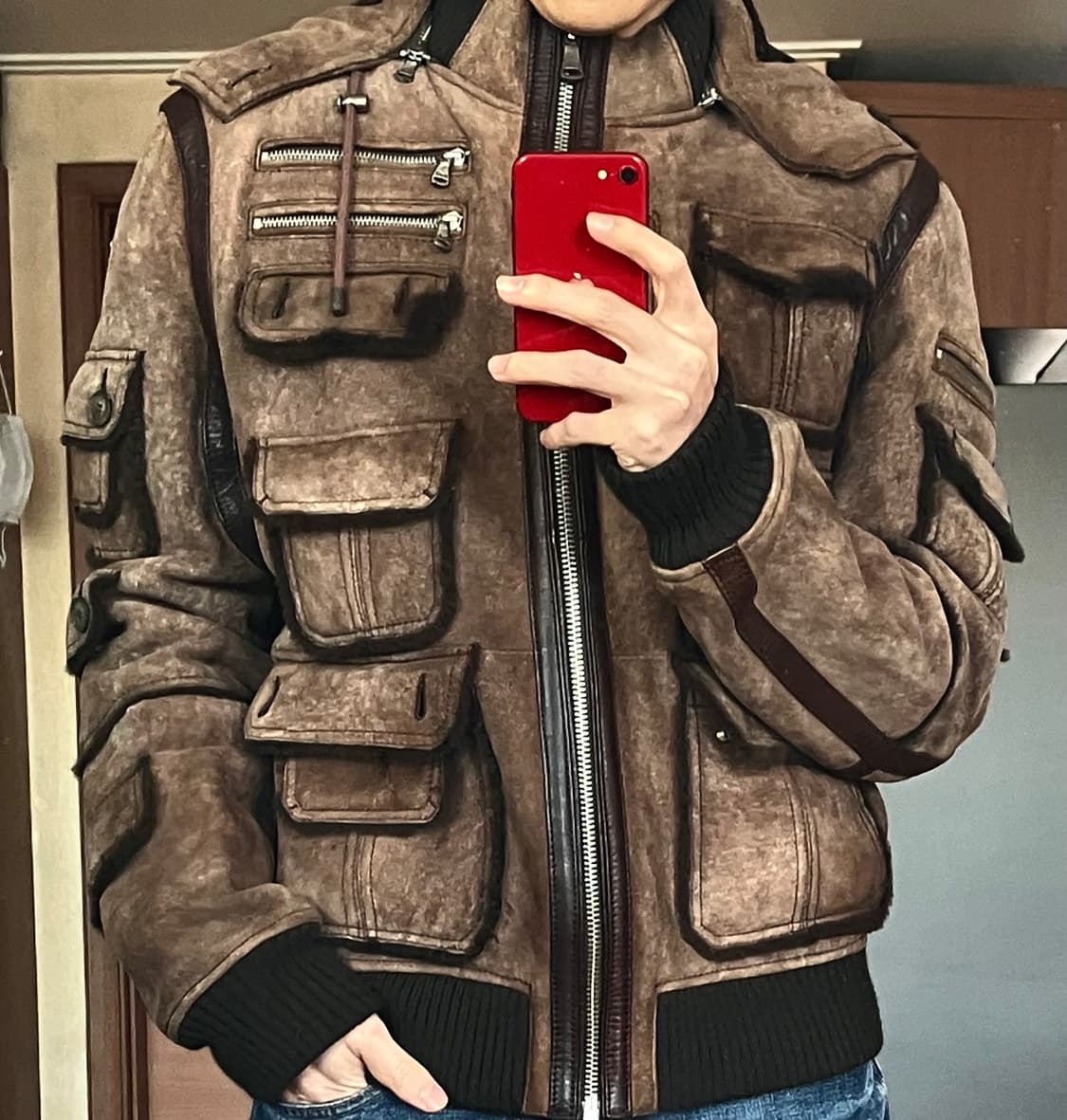 돌체앤가바나 멀티포켓 무스탕 상품이미지1