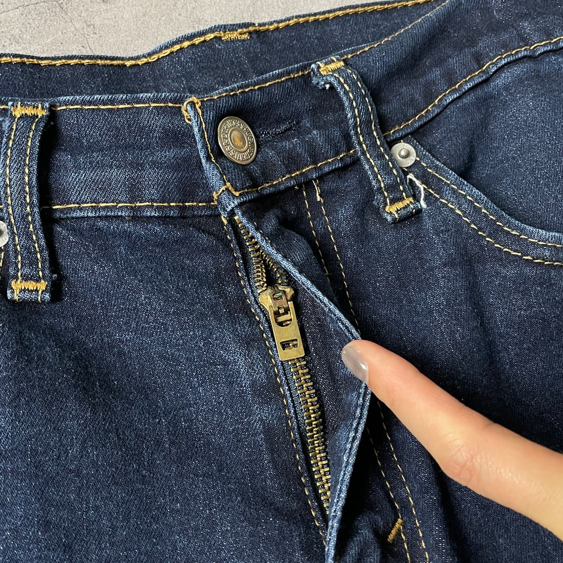 LEVI'S 리바이스511 슬림 스트레이트핏 코튼 데님 팬츠 A00700 상품이미지3