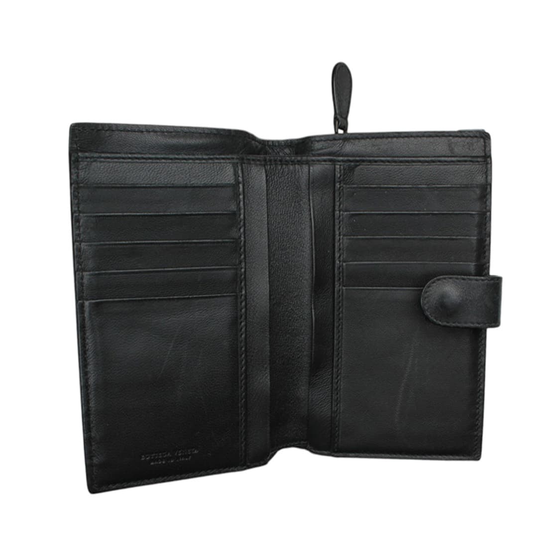 보테가 베네타 블랙 위빙 중지갑 상품이미지4