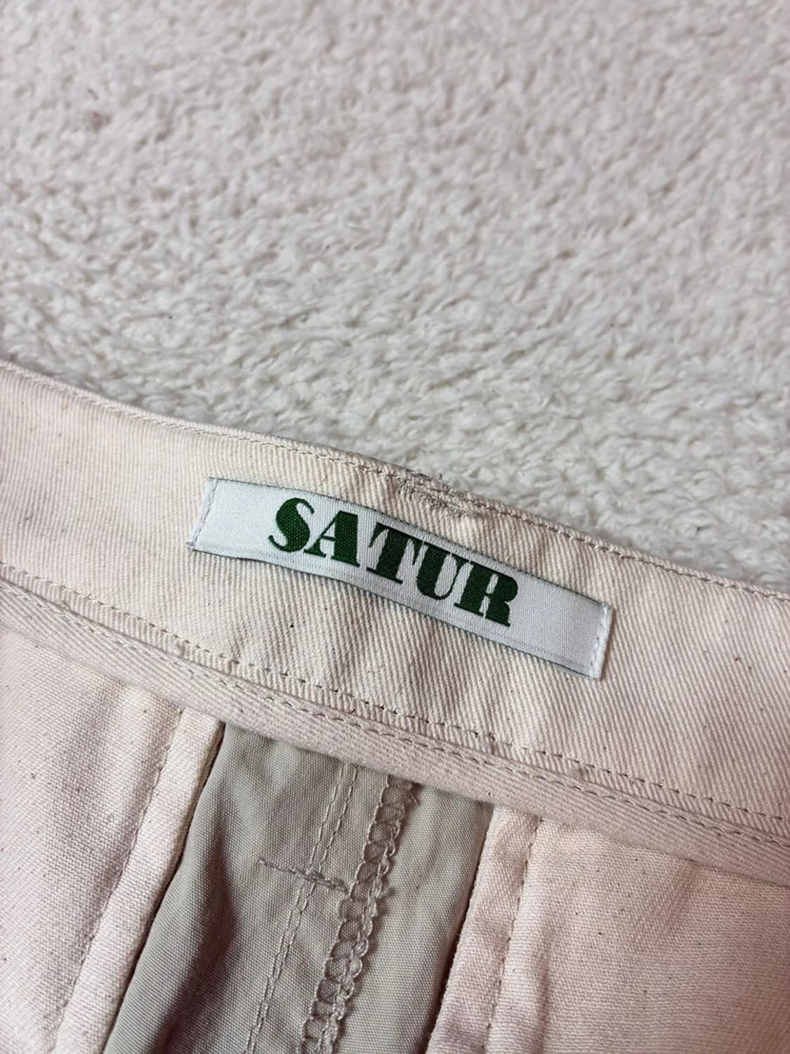 세터 원턱 퍼티그 나일론 와이드 팬츠 PN8014 상품이미지6