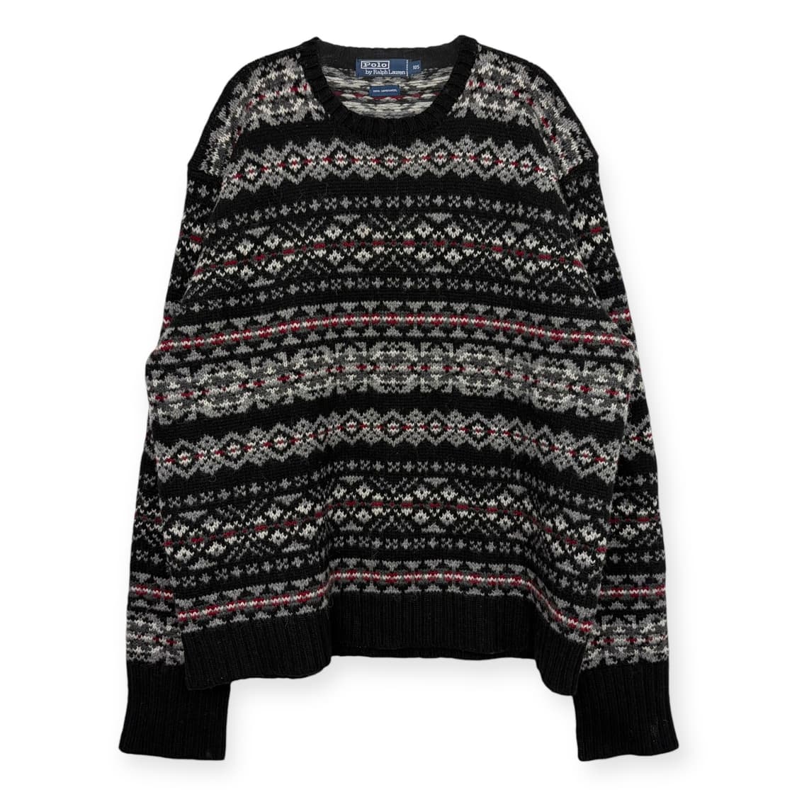 폴로 랄프로렌 페어아일 패턴 니트 티셔츠 상품이미지1