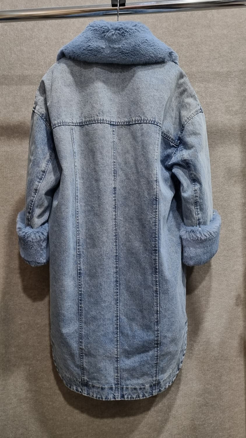 여성 55size 오즈세컨 데님 점퍼 자켓 상품이미지2