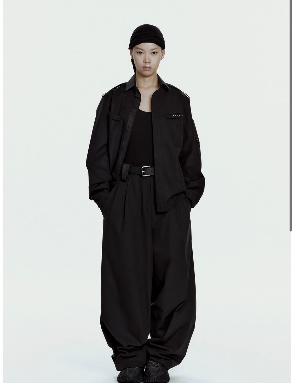 혜인서 Biker shirtw/shoulder strap 상품이미지3