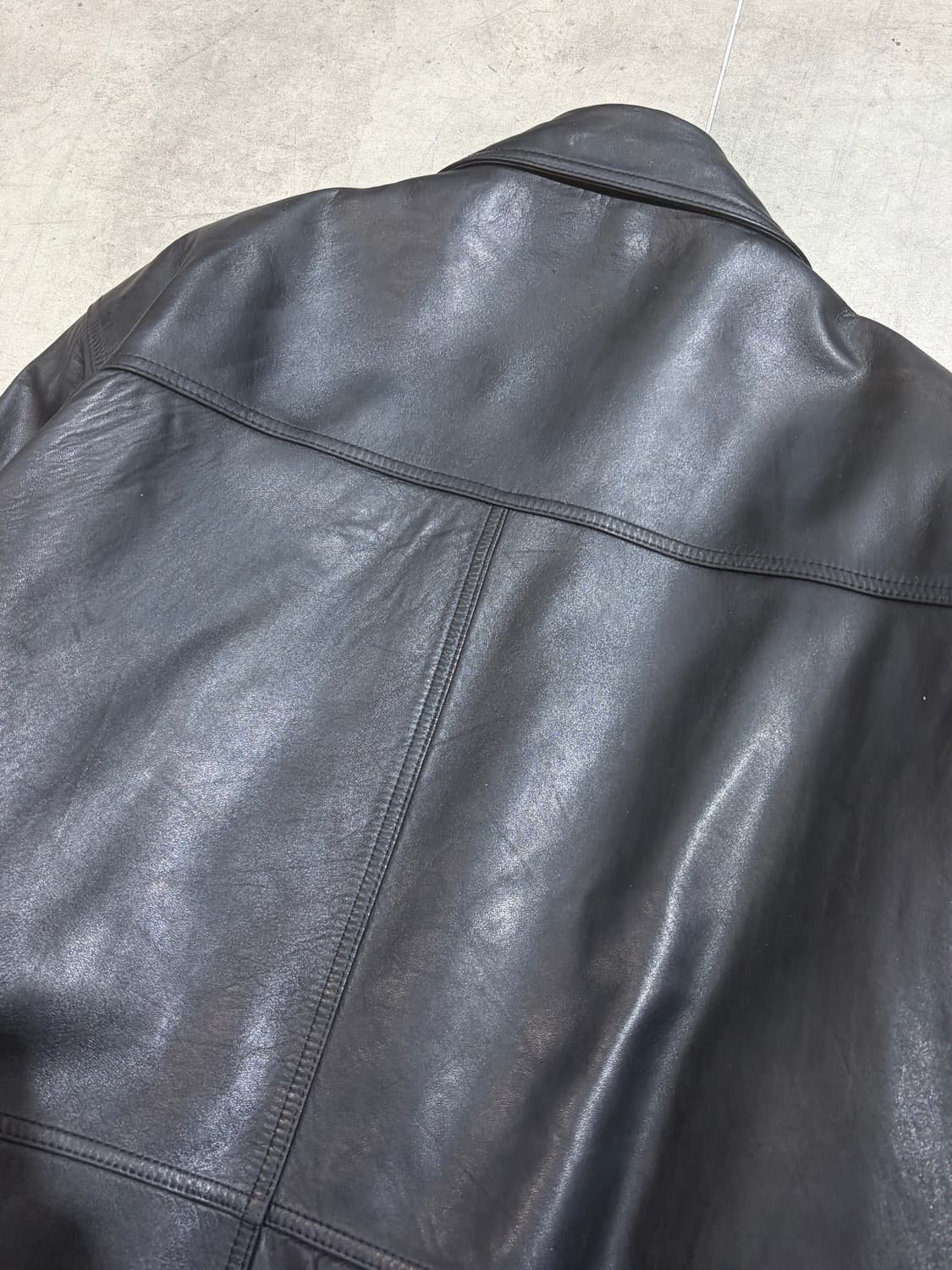 90s 입생로랑 ysl 퍼 양가죽 자켓 상품이미지8