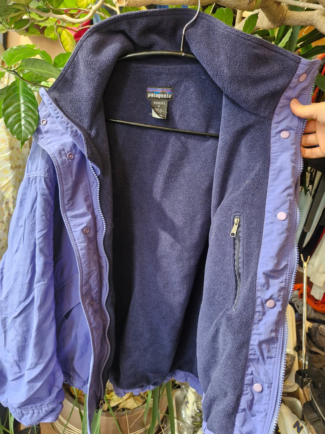 Z-341 파타고니아 쉘드 신칠라  캐플린 범보 웜업 자켓 상품이미지3