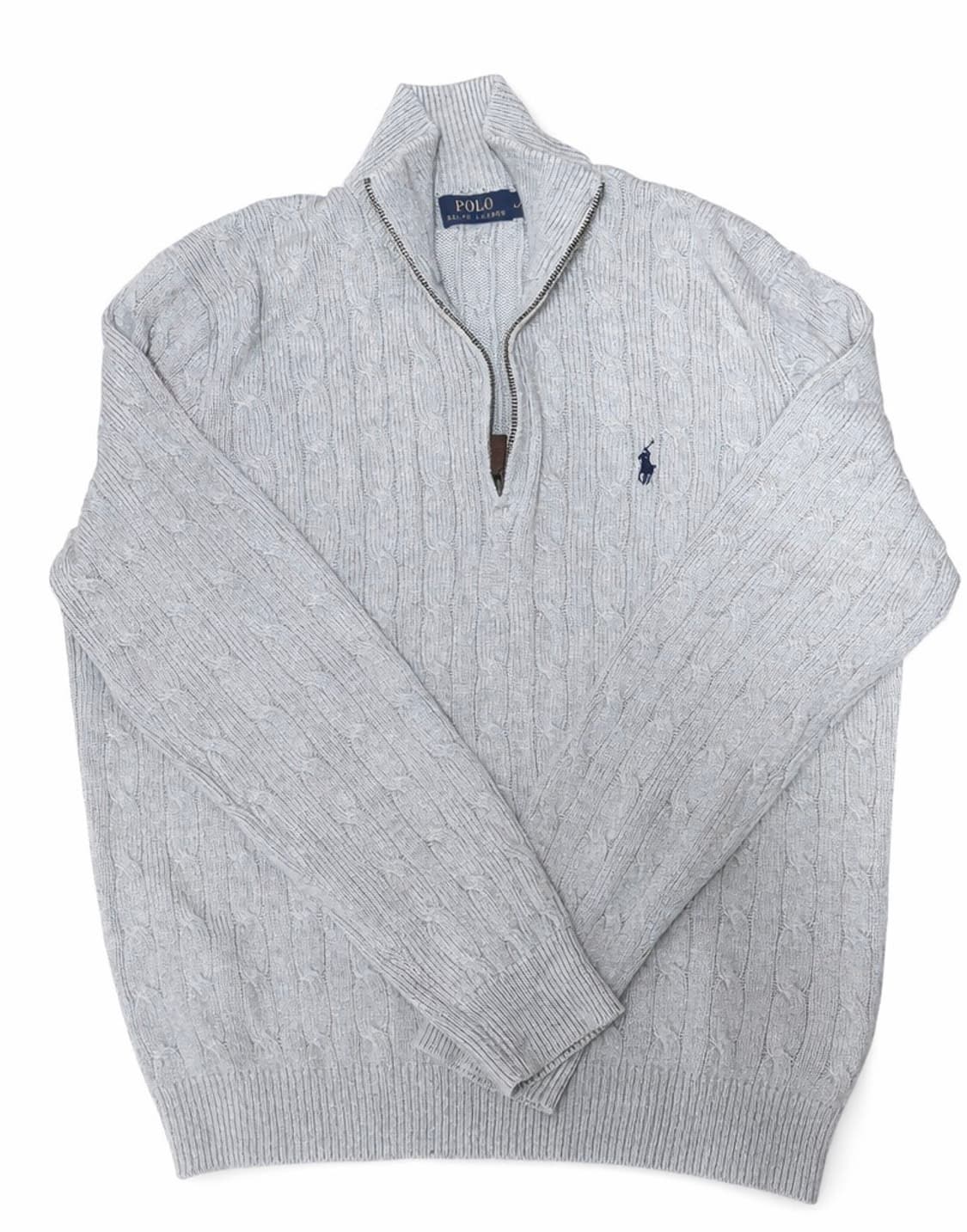 폴로 반집업 니트  상품이미지1