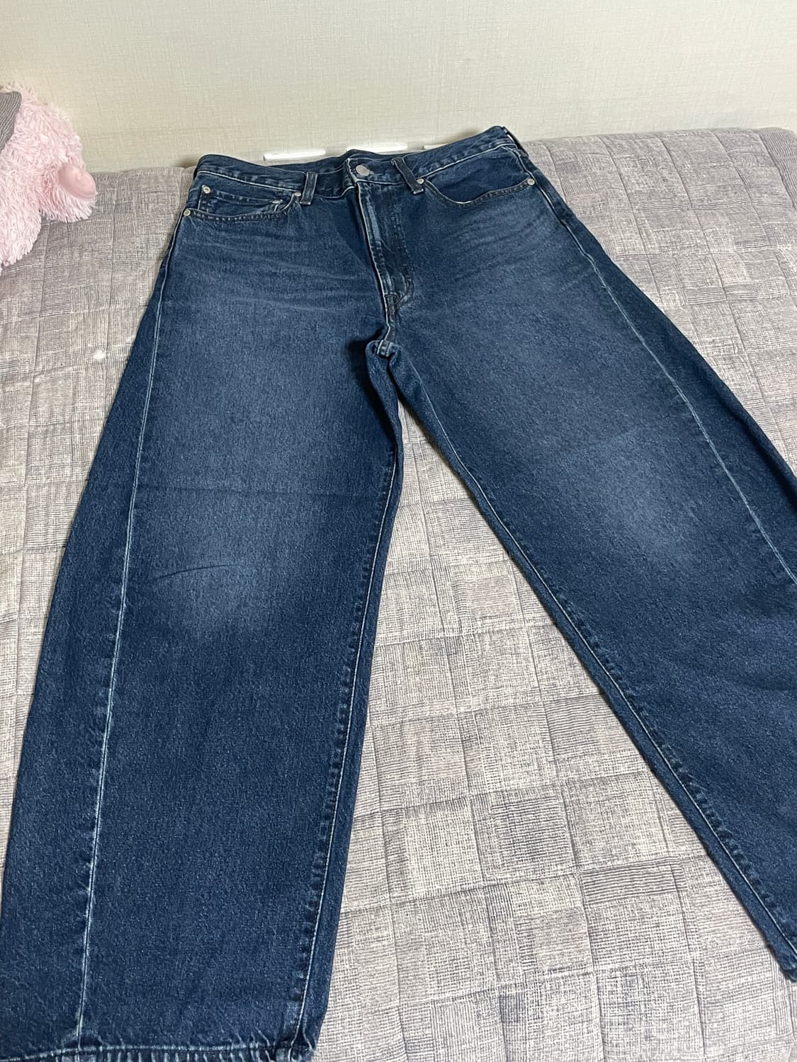 GU 와이드 커브드 진 (30 사이즈) 상품이미지1