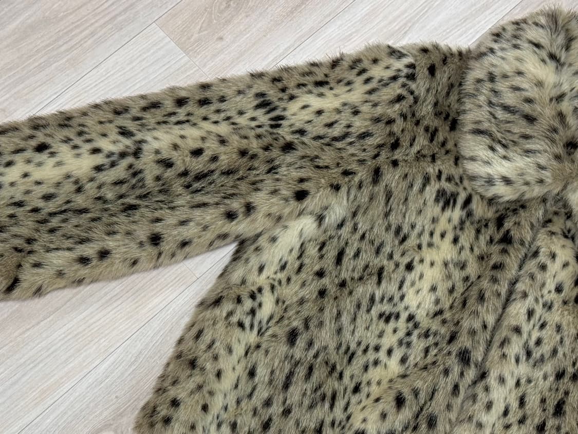 레오파드 퍼 자켓 상품이미지2