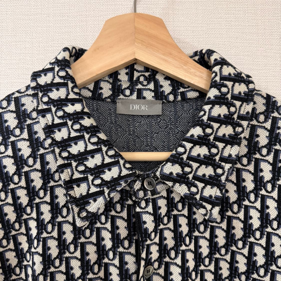 [XL] 디올 오블리크 셔츠 Men's RTW woven 상품이미지2