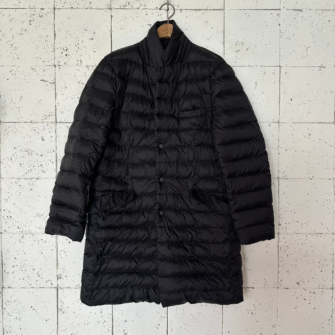 110 지오지아 패딩 코트 블랙 상품이미지1