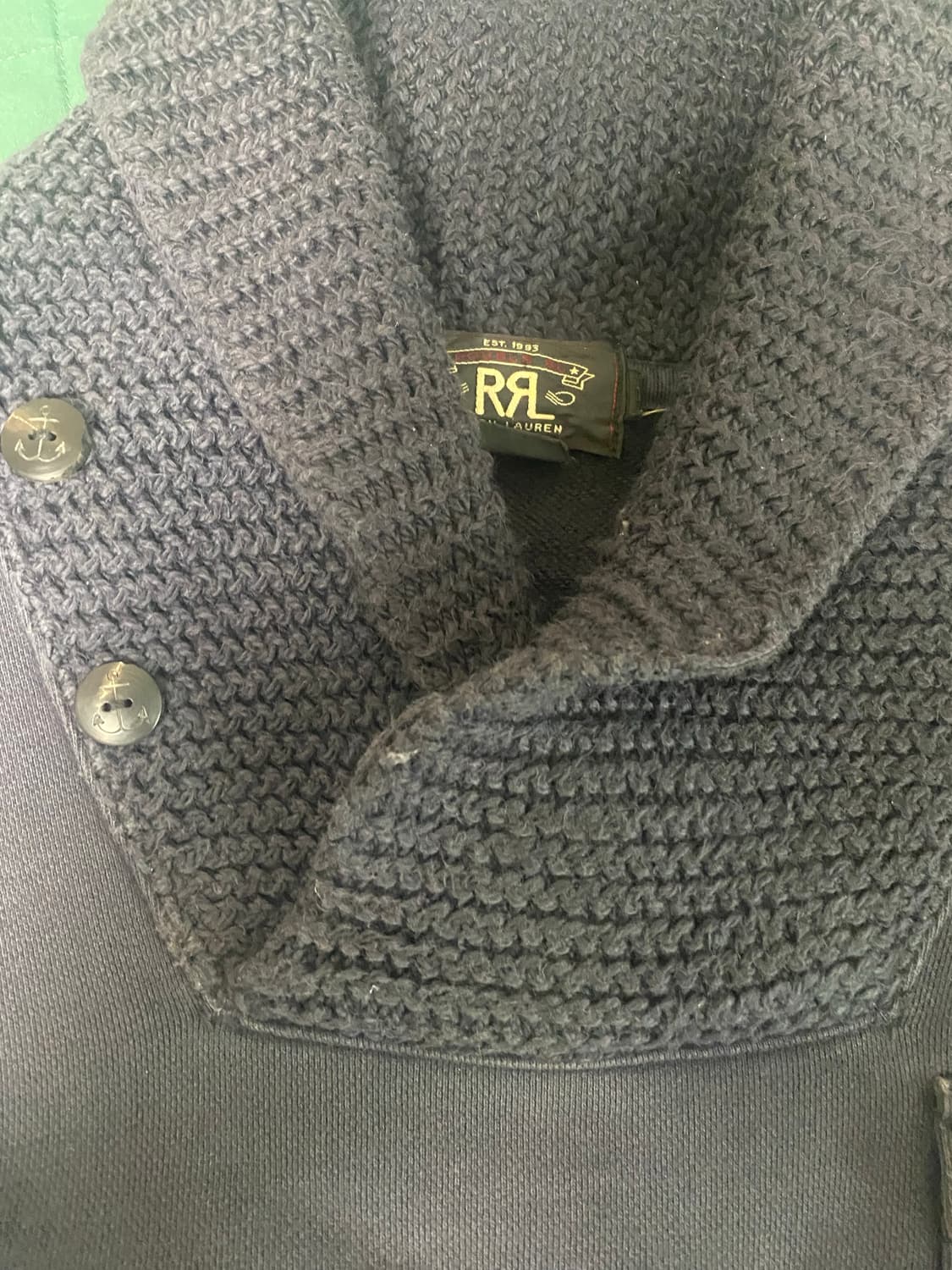 Rrl 숄칼라 니트 맨투맨 상품이미지3