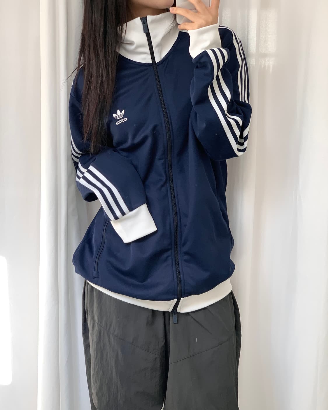 Adidas 아디다스 신형 네이비컬러 베켄바우어 트랙탑 상품이미지9