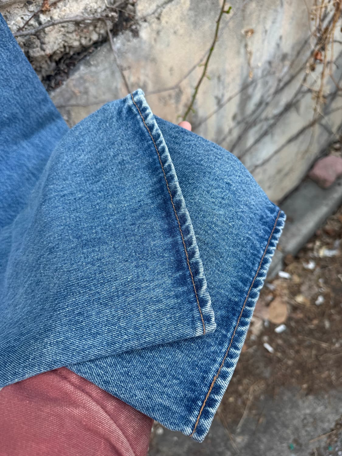 리바이스 빈티지 501 워싱 데님 팬츠 36/32 상품이미지6