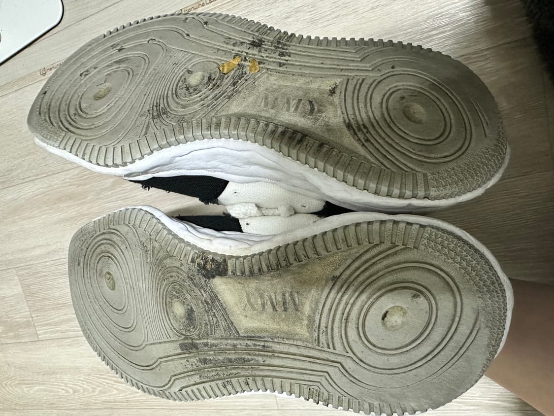 미하라야스히로 웨인 OG 솔 캔버스 블랙 화이트 42 상품이미지4