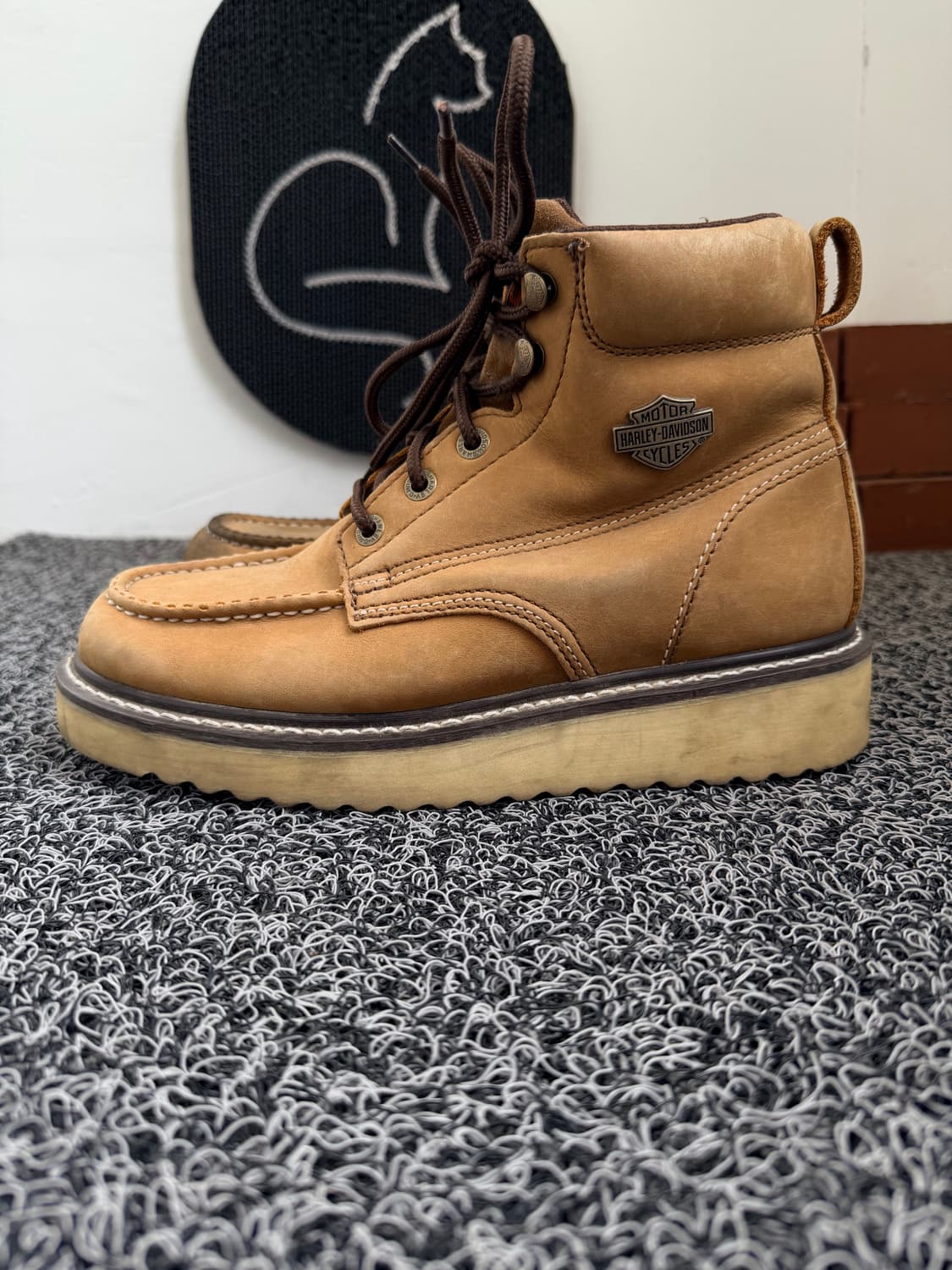 할리데이비슨 오리지널 가죽 모크투 워커 (D93136) 상품이미지1