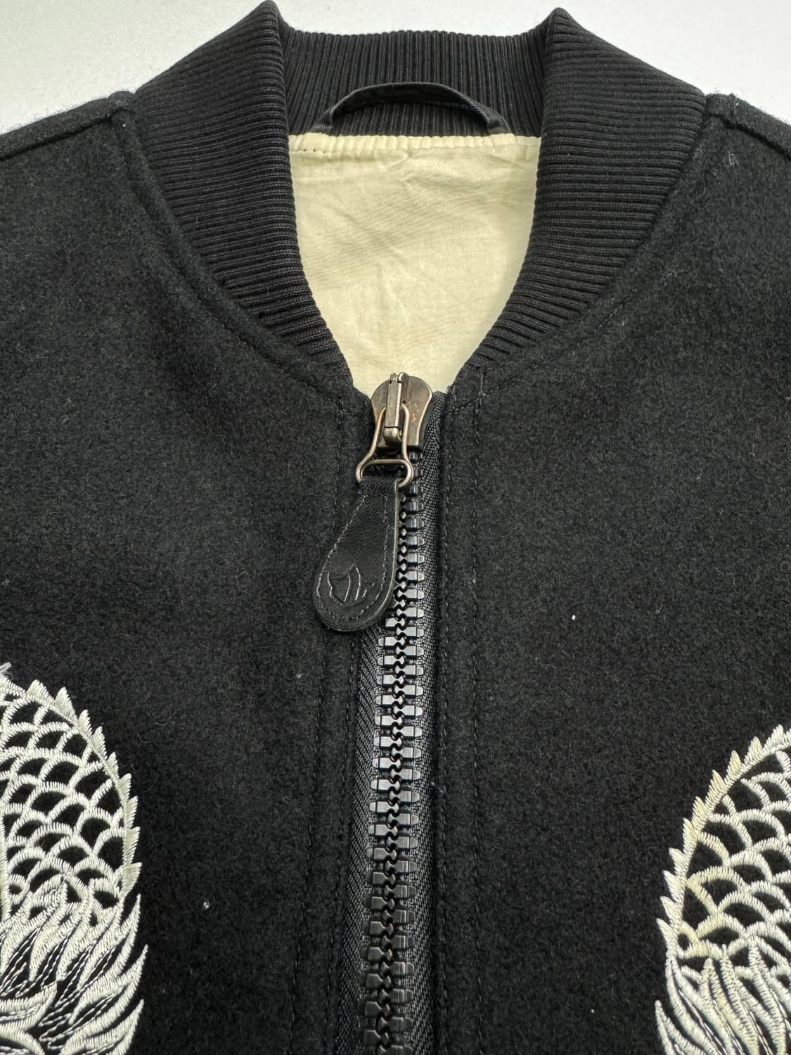 마하리시 자수봄버 S 블랙 상품이미지4