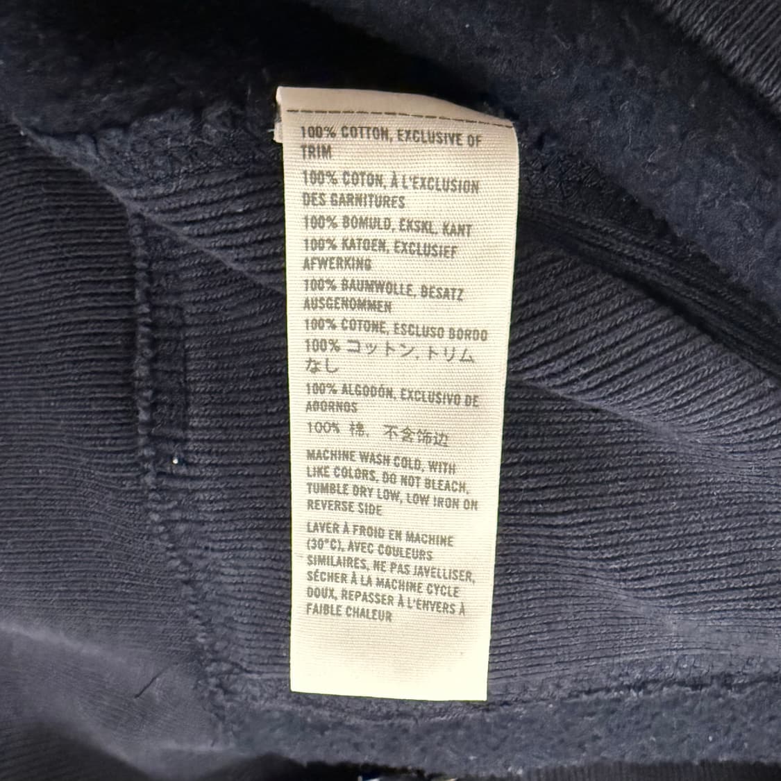 아베크롬비 네이비 후드집업 상품이미지6