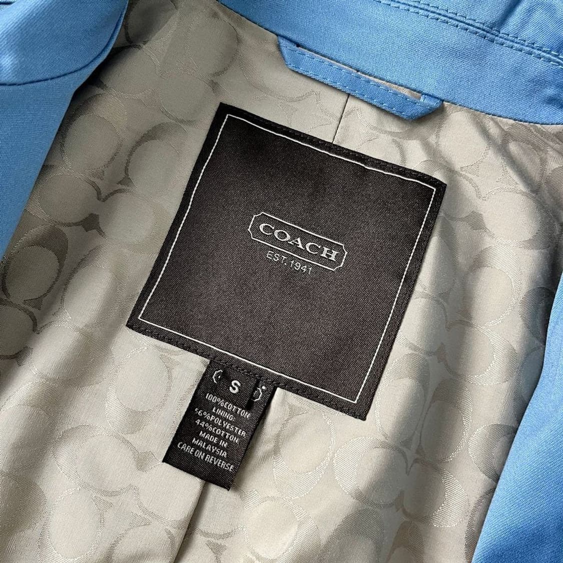 코치 COACH 우먼스 싱글 맥 트렌치 코트 PR1763 상품이미지9