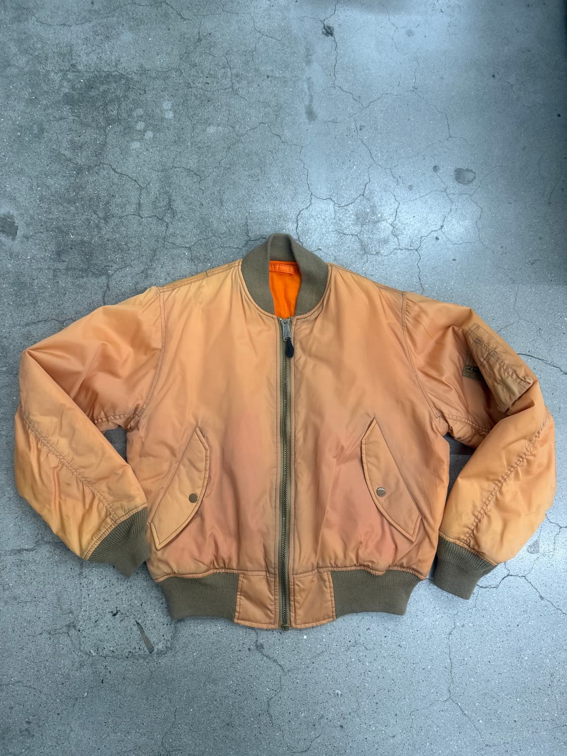 MA-1 vintage IDEAL ZIPPER 상품이미지1