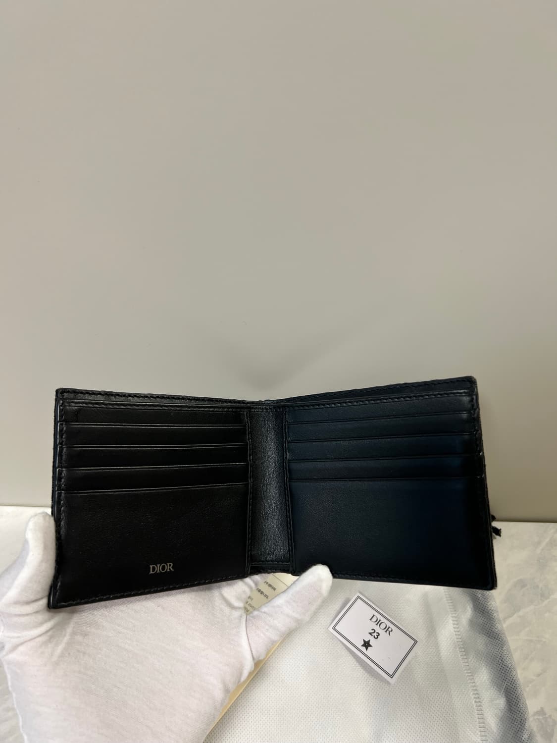 디올 오블리크 반지갑 상품이미지3