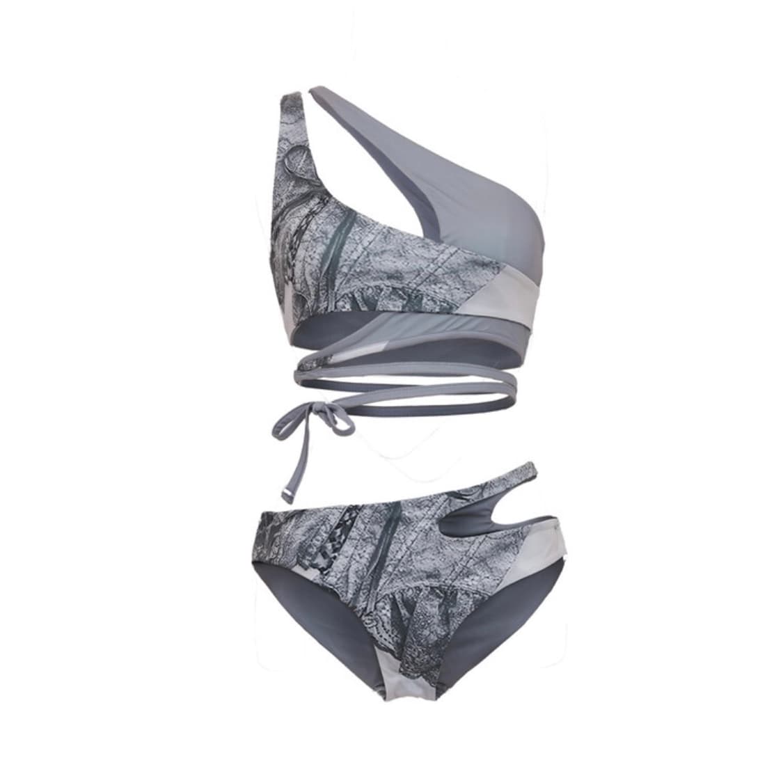 [새상품]엘프엘프엘프 아카이브스 머메이드 비키니 빈티지 그레이 상품이미지2